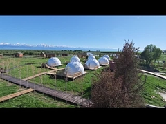 Hotel Wasserdicht Geodäsische Glamping Kuppel Zelte Haus mit Fabrikpreis zum Verkauf