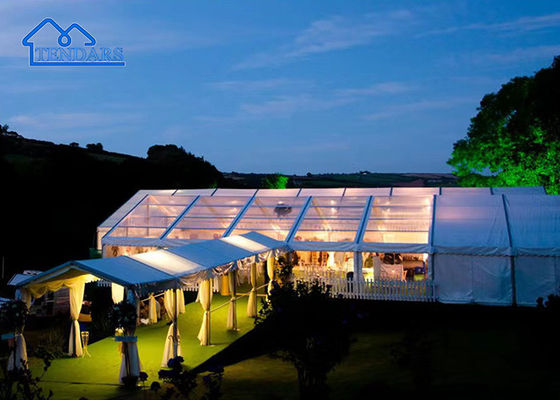 kaufen Außen Lawn Sonnenschirm Hochzeit Zelt Marquee riesige transparente Baldachin Hochzeit Marquee Zelt Online-Herstellung