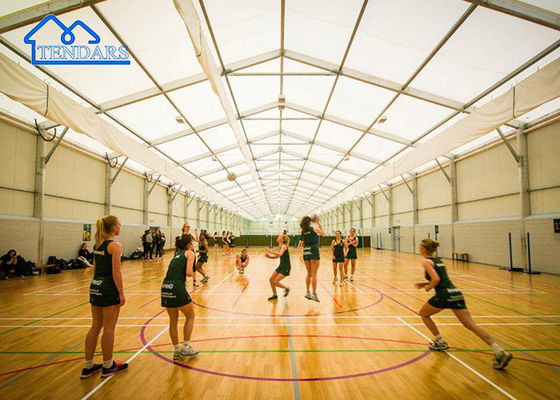 kaufen Verstärktes Stahl 10x20m Sporthalle Zelt feuerfeste Abdeckung Windfest für Indoor-Stadion Online-Herstellung