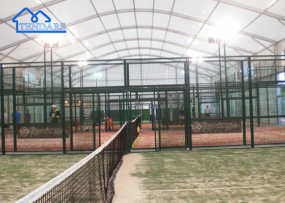 kaufen Individuell angepasste Sporthalle Zelt Außen Tennisplatz Zelt wasserdicht Beste Sportdachdach online manufacture