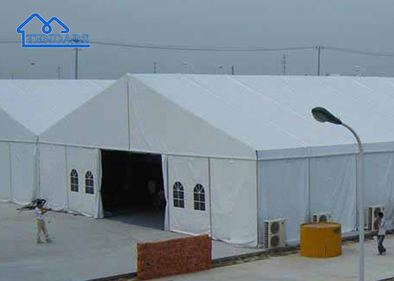 kaufen 8x12m Schwergewichts-Markiertent Verstärkte Legierung Schwergewichts-Anker 850g/m2 Schwergewebe für Fachmessen Online-Herstellung