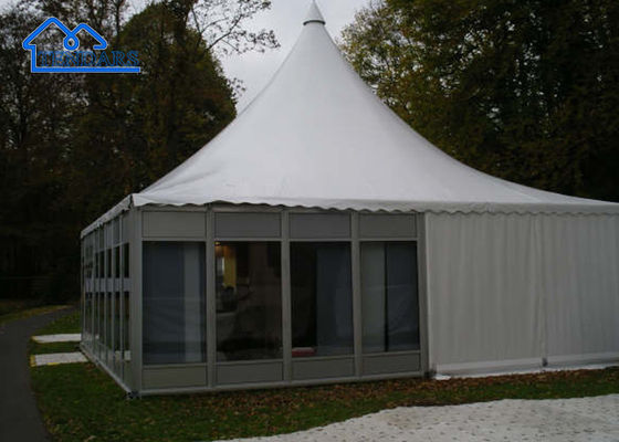 kaufen Gläserne Pinnacle Marquee Zelt Gläserne Wand Pagode Zelt für Outdoor-Veranstaltung Online-Herstellung