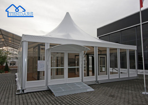 kaufen Weißer UV-Schutz, feuerbeständig Garten Dachdach, Schutz Aluminium Pagode Zelt zum Verkauf online manufacture