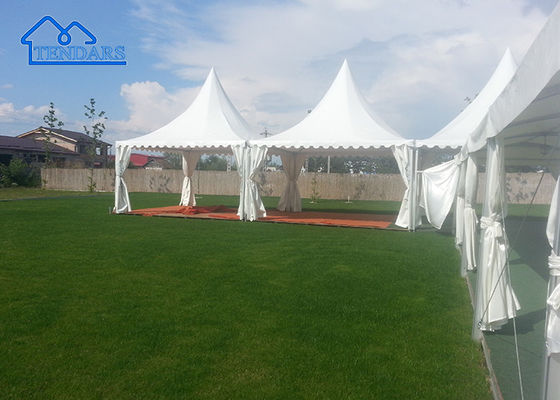 kaufen Besonderheit Weiß PVC Wasserdicht Hochzeitsfeier Aluminium Pagode Zelt Pagode Zelt zum Verkauf online manufacture