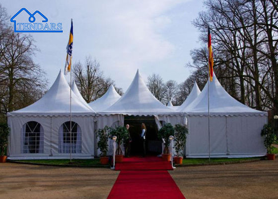 kaufen Wasserdichtem Rahmen Aluminiumlegierung Marke Pagoda Zelt Für Outdoor-Messe Veranstaltung online manufacture