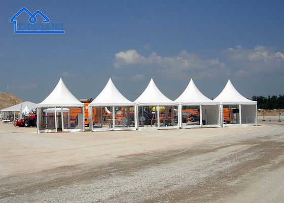kaufen Wasserdicht / feuerdicht / selbstreinigend Hochzeitszelt im Freien Veranstaltungsparty Leinwand PVC Marquee Online-Herstellung