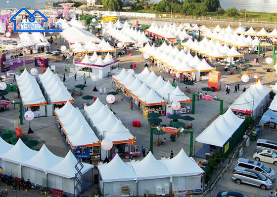 kaufen Zurückziehbare Aluminiumpagoda-Zelt für Gartenpavillon usw. online manufacture