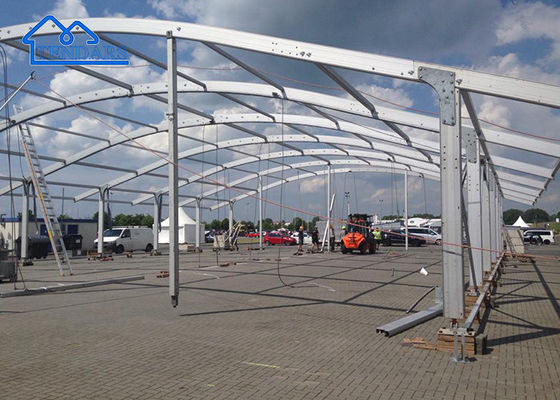 kaufen Glaswandzelt Klar Top Luxus Hochzeit Matquee Aluminium Arch Rahmen Außentür Party Arcum Event Zelt online manufacture