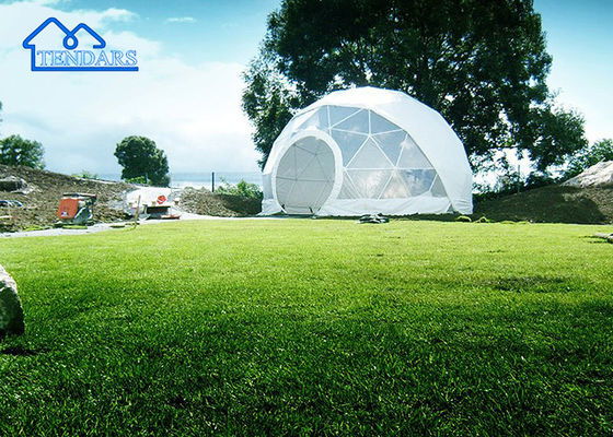 kaufen Luxus Regenfest Gewerbliches Kuppelzelt Hotel Sphärisch mit Schlafzimmern PVC Kuppelzelt online manufacture