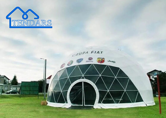 kaufen Wasserdichtes, sonnenbeständiges, UV-beständiges, rostfreies Campingzelt mit geodätischer Kuppel für Veranstaltungen im Freien Online-Herstellung