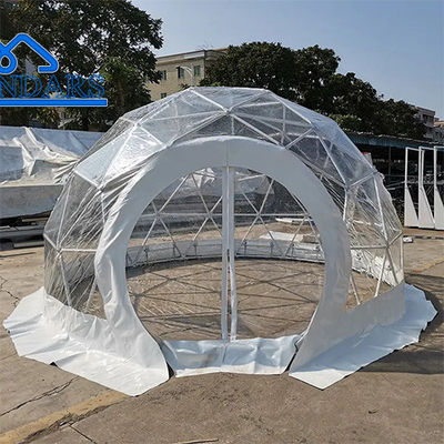 kaufen Outdoor Luxus Transparent Igloo Dach Glamping PVC Geodätische Kuppel Hotelzelt online manufacture