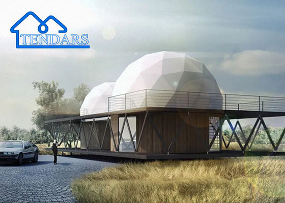 kaufen Transparent Garden Hotel Igloo Glamping Geodädisches Haus Zelt Kuppel Wasserdicht Für Veranstaltung online manufacture