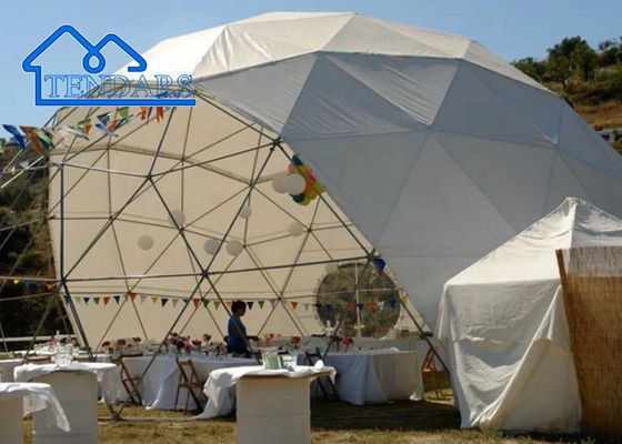 kaufen Außen Diy Geo Dancing Gewerbliche Kuppel Zelt Flammenverhütend UV-beständig Wasserdicht online manufacture