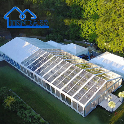 kaufen Custom Trade Show Event Party Tent Aluminiumlegierung 6061 Rahmen Heiztes Party Zelt online manufacture