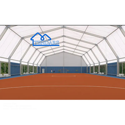 kaufen Custom Big Mobile Polygon Arched PVC Indoor Badminton-Sporthalle Zelte Ang So Online-Herstellung