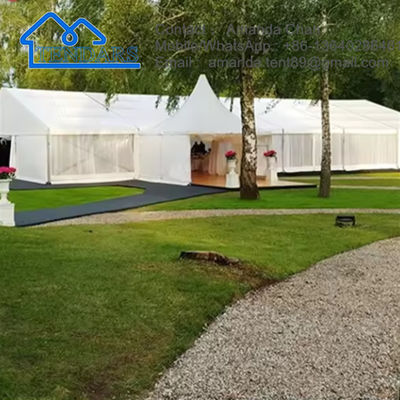 kaufen Beste Preis Weiß Party Marquee Zelte Party Trade Show Zelte für Veranstaltung Outdoor Hochzeit online manufacture