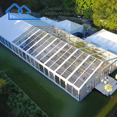 kaufen Fabrik Aluminiumlegierung Rahmen Struktur Außen Transparent Marquee Zelt Hochzeitsveranstaltung Party Zelt online manufacture