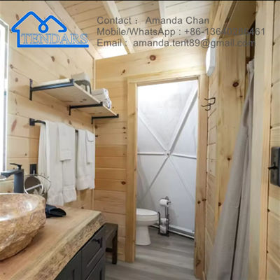 kaufen Pvc Camping Aluminium Zelt Hotel Resort Glamping Geodäsische Kuppel Zelt für Veranstaltungen online manufacture