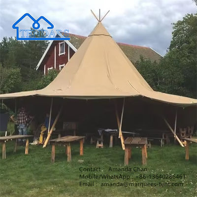 kaufen Hochzeitszelt im Freien Heißholzkocher Zelt Teepee-Zelt für Party-Veranstaltung online manufacture