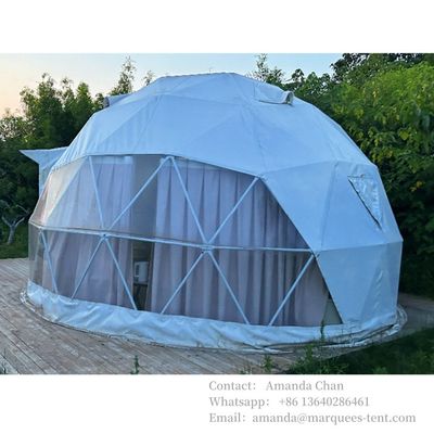 kaufen Custom New Design UV-beständig Rostbeständig Camping Hotel Luxus Outdoor Camping Kuppelzelt Online-Herstellung