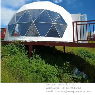 kaufen Außen-Wasserdichtes Luxus-Hotel-Dome Glamping-Zelt Resort-Ziegel mit PVDF-Membran online manufacture
