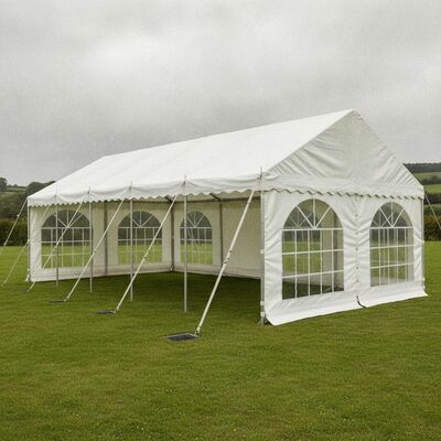 kaufen Wasserdichtes Gartenfest Marquee Zelt Aluminiumrahmen Regenkanal System für Großbritannien Outdoor Events All Seasons Online-Herstellung