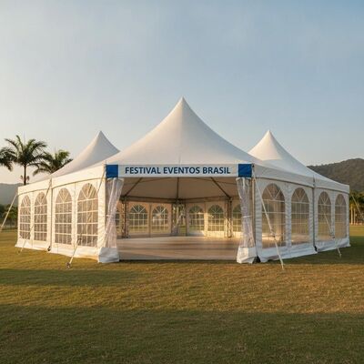 kaufen Party-Festzelt, wasserdichtes Event-Überdachung, Aluminiumrahmen für Festivals, Versammlungen im Freien in Brasilien Online-Herstellung