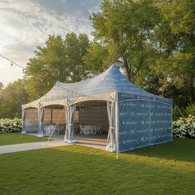 kaufen Individuell bedrucktes Marken-Party-Festzelt OEM-Firmenveranstaltungs-Pavillon im Freien Online-Herstellung