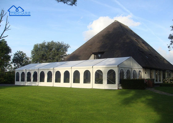 5 x 8 m wasserdichte PVC-Abdeckung, Party-Festzelt, Rahmen aus Aluminiumlegierung, transparentes Spanndesign für Abschlussveranstaltungen