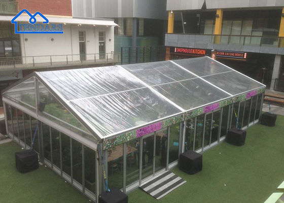 Acryl PVC Dach Hochzeitsmarke Zelt Großes SGS M2 Zertifizierung Schwergewicht Wasserdichtes Veranstaltungsdachdach