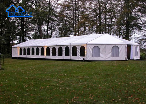 Großes Festzelt mit durchsichtiger Oberseite, Überdachung für Hochzeiten, Mehrzweck-Party-Struktur-Design