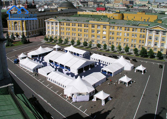 Gewässerdicht Großes Hochzeitszelt Langlebiges Modernes Modell Vorübergehendes Gartenfest