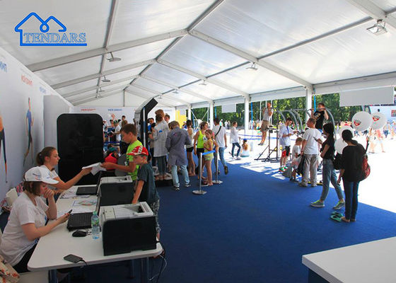 Aluminiumrahmen PVC-Abdeckung Unendliche Erweiterung Marquee Zelt Für Ausstellung Kirche Festival Catering Veranstaltung