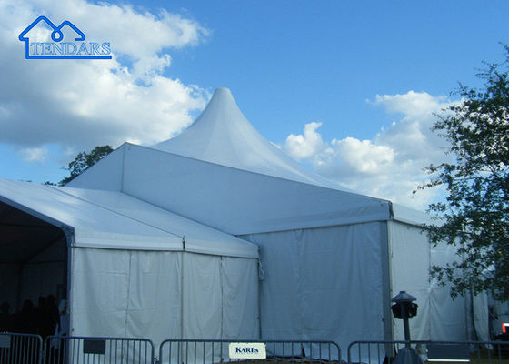 Außengestellte Aluminiumrahmen Messe Zelt Dachdach Vorgefertigtes Haus Markiß Veranstaltung Zelte zum Verkauf