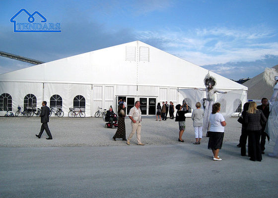 Aluminiumrahmenzelt großes PVC-weißes Festzelt mit Aluminiumrahmen größtes Dachzelt