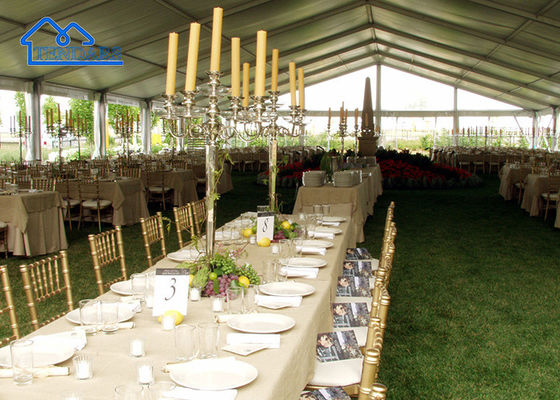 Starke Premium Outdoor VIP Marquee Große Veranstaltung Schwere Dienstleistung Gewerbetelte Lieferant Beste wasserdichte große Zelt