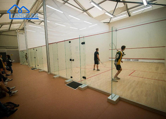 6061 Aluminium-Sportkonstruktionen mit Zeltglas Wandinstallation Fitnessstudio Zelt für Sportveranstaltungen Außen-Sport Canopy
