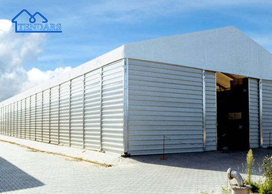 Industrie-PVC-Aluminium-Zwischenspeichertelte Outdoor-Schwerzeltproduktion