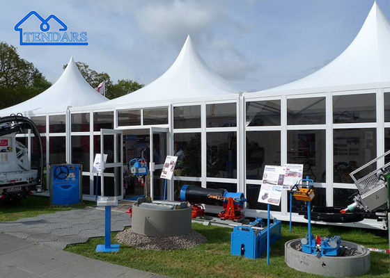 Aluminiumweißes Pvc-Groß-Pagoda-Zelte für Veranstaltungen im Freien Party Hochzeitszelt
