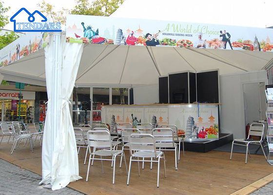 Guter Preis Fabriklieferung Aluminiumrahmen wasserdichtes Pagodenzelt für Outdoor-Veranstaltungen