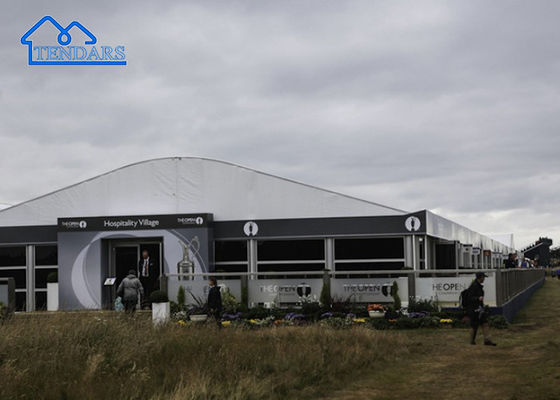 15x50m großes wasserdichtes Hotel Luxury Resort Arch Dach Arcum Zelte für Party, Veranstaltung, Ausstellung, Hochzeit usw.
