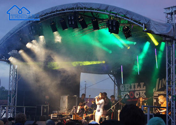 Populäres Custom Aluminium Truss mit Dach Booth Truss Event Bühnenbild für Bühnenveranstaltungen