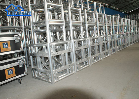 Aluminium-Schwerlastlegierung Silber Truss 300mm Truss Bühne Licht Truss für die Ausstellung