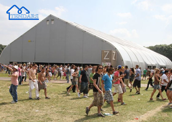 Spezielles großes, UV-beständiges, gekrümmtes Veranstaltungszelt für Ausstellungen, Outdoor-Party usw.