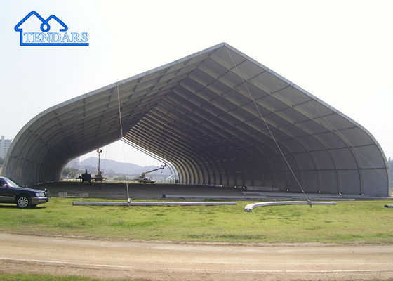 Großformat Flugzeug Aluminium Hanger Zelt Portable für Hubschrauber Marquee Marokko zum Verkauf