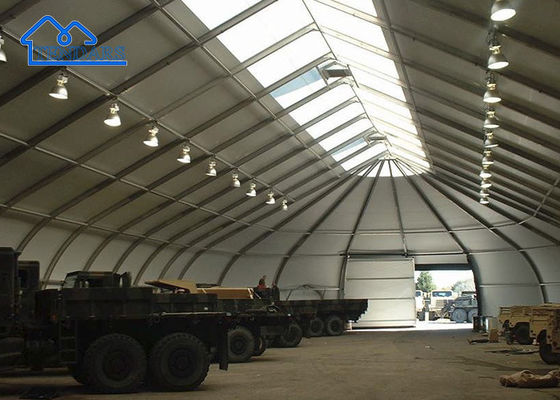 1000 Kapazität Großes klares Span Kurvenstrukturzelt für Sporthalle, Hangar, Hochzeitsveranstaltung usw.