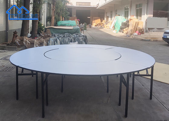 Aluminiumklappbare runde Banketttische für Hochzeitsfeiern