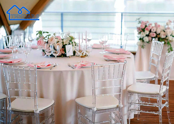 Veranstaltungsstuhl aus Kunststoff für Hochzeiten und Bankette