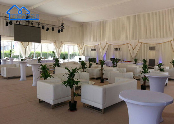 Vollständiges Zubehör Dekorationen Outdoor Klar Luxus Aluminium Hochzeitszelt Für Party-Veranstaltung, Hochzeit, Kirche, Ausstellung