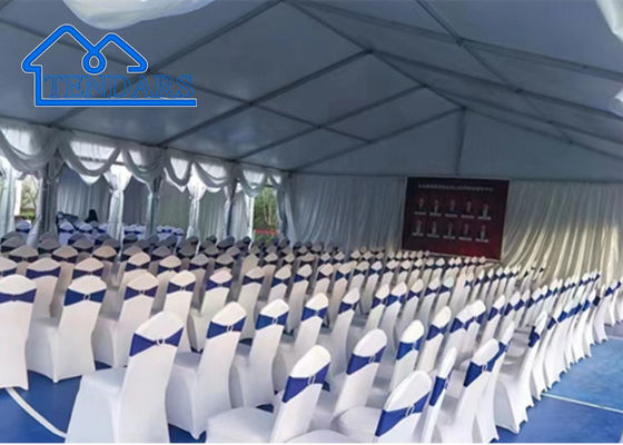 Große elegante Partyzelte SS304 Rahmen für mehr als 2000 Personen Kosten für eine Marquee mieten